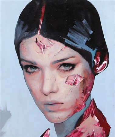 BET TOMMASO Maniago 1980Orion (O negative), 2012olio e vernici industriali su...