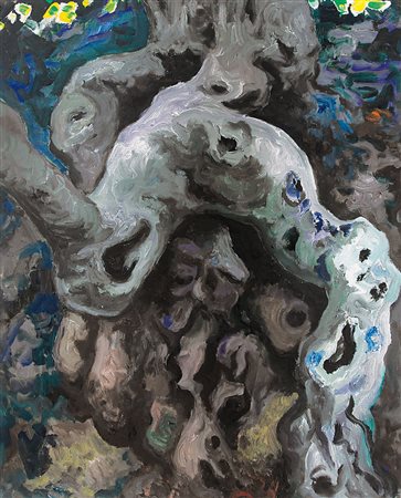 LEVI CARLO Torino 29/11/1902 - Roma 04/01/1975Albero, 1971olio su tela...