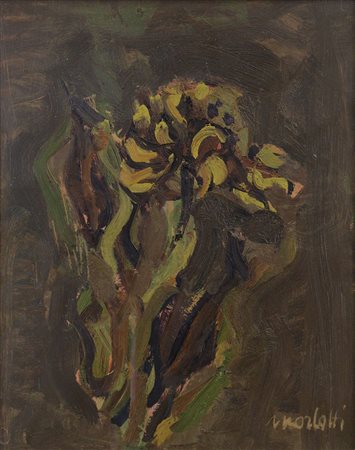 MORLOTTI ENNIO Lecco 21/09/1910 - Milano 15/12/1992Fioriolio su cartoncino...