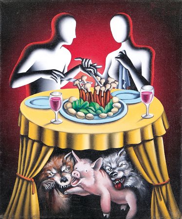 KOSTABI MARK Los Angeles 27/11/1960Keeping up appearances, 2009olio su tela...