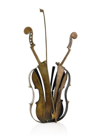 ARMAN FERNANDEZ Nizza 1928 - New York 22/10/2005Violino, 2004scultura in...
