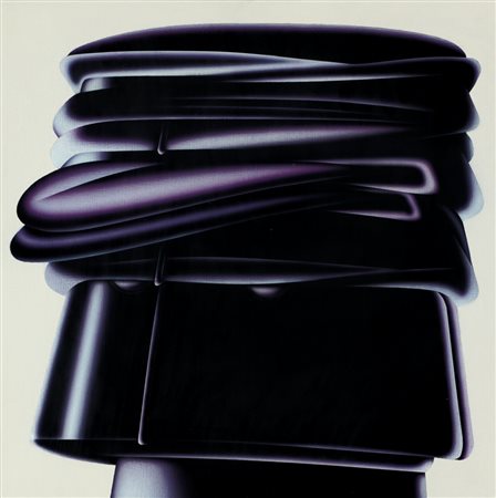 MARIANI UMBERTO Milano 16/11/1936L'utopista, 1975olio su tela cm. 50x50,...