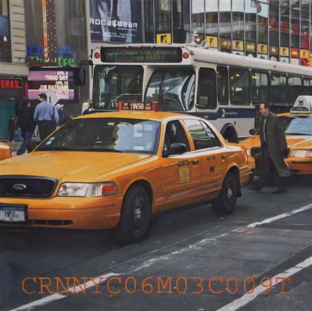 BUSO CLAUDIO Padova 1955 - 2007Cronogramma n. 9 De Curru Mali, 2006olio su...