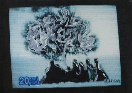 SCHIFANO MARIO Homs (Libia) 1934 - Roma 26/01/1998Senza titolo,...