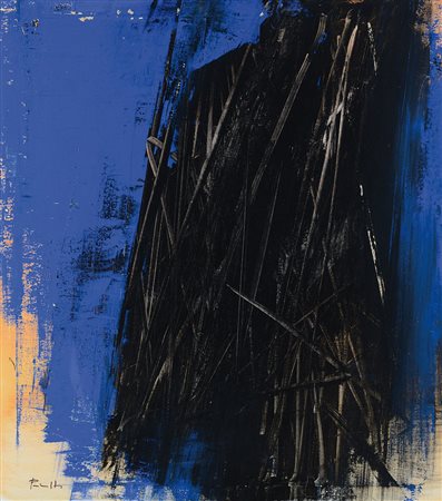 PEDRETTI ANTONIO Gavirate 03/02/1950Presidio naturaleolio su tela cm. 90x80,...