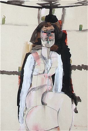 CASSINARI BRUNO Piacenza 28/10/1912 - Milano 26/03/1992Figura femminile,...