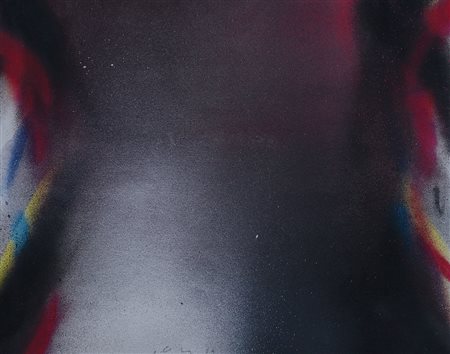 OLIVIERI CLAUDIO Roma 28/11/1934Senza titolo, 1984tecnica mista su carta cm....