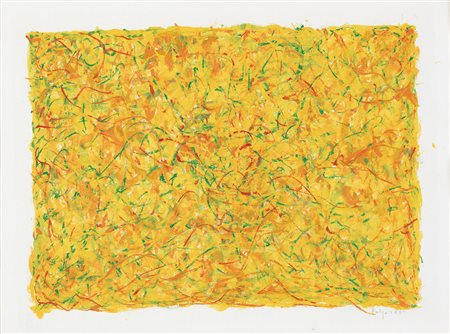 PULGA BRUNO Bologna 1922 - 1992Composizione, 1980tecnica mista su carta cm....