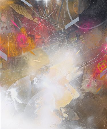 MANTOVANI MARCO 197318 Kayrati, 2012tecnica mista e applicazioni su tela cm....