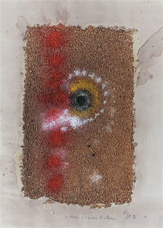 BIGGI GASTONE Roma 12/02/1925Una frazione di attimo, 1996polimaterico su...