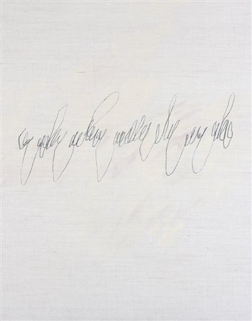 SORDINI ETTORE Milano 1934 - Fossombrone (Pu) 27/10/2012Senza titolo,...