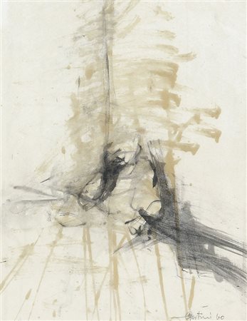 GASTINI MARCO Torino 30/01/1938Senza titolo, 1960tecnica mista su carta cm....