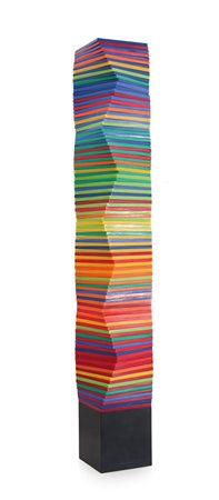 SOBRINO FRANCISCO Guadalajara (Spagna) 1932Colonna colorata, 1965scultura in...