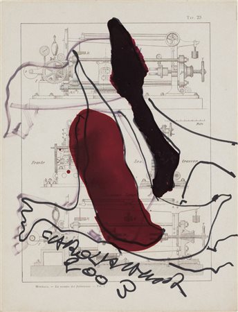 RAMA CAROL Torino 17/04/1918Senza titolo, 2003smalti e pennarello su pagina...