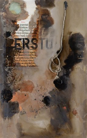 BIASIO GIUSEPPE Padova 1928Erstu, 2007tecnica mista su tela cm. 130x80, opera...