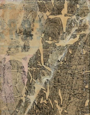 ROTELLA MIMMO Catanzaro 07/10/1918 - Milano 08/01/2006Senza titolo, 1956retro...