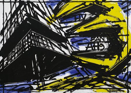 BERTI VINICIO Scandicci (Fi) 11/06/1921 - Firenze 1991Incontro scontro,...