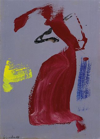 SCHNEIDER GERARD Saint Croix 1896 - Parigi 1986Opus 103 Y, 1968olio su carta...