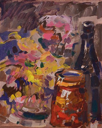 GALLO BEPPE Castagnole delle Lanze 19/07/1942Natura morta, 1997olio su...