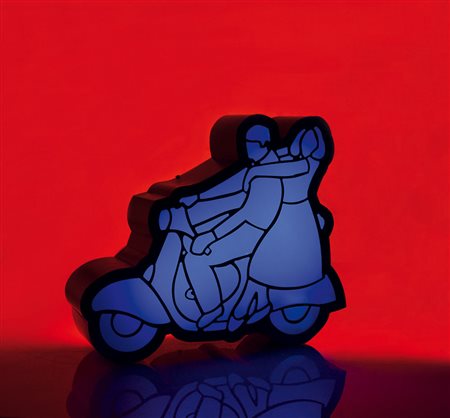 LODOLA MARCO Dorno (Pv) 04/04/1955Vespina, 2010perspex + neon e metallo...