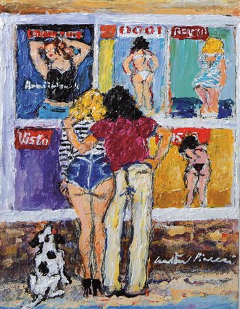 PIACESI WALTER Ascoli Piceno 18/09/1929Pubblicità, 2013olio su tavola cm....