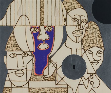 POZZATI CONCETTO Vo' Vecchio (Pd) 01/12/1935Burattini del pittore,...