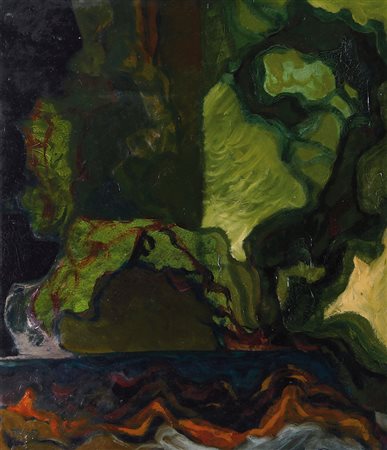 TOGO Milano 1937Ambizione, 1981olio su tela cm. 70x60, firma in basso a...