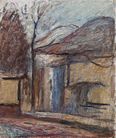 TOSI ARTURO Busto Arsizio (Va) 25/08/1871 - Milano 03/01/1956Paesaggio di...