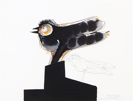 POZZATI CONCETTO Vo' Vecchio (Pd) 01/12/1935Sentinelle, 1997matita,...