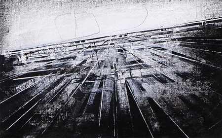 GUAITAMACCHI JONATHAN Londra 1961Senza tempoolio su carta applicata su tela...