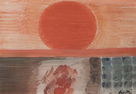 SAETTI BRUNO Bologna 21/02/1902 - Bologna 10/07/1984Soletempera su carta...