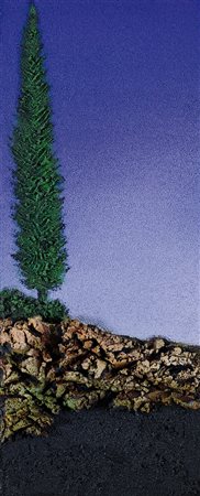 PASCHETTA MARIO Milano 27/04/1949Sull'Amiata 2, 1998malte e terre naturali su...