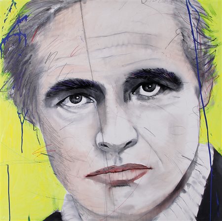 MANERA ENRICO Asmara (Etiopia) 04/04/1947Marlon, 1995acrilici e tecnica mista...