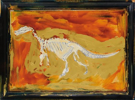 SCHIFANO MARIO Homs (Libia) 1934 - Roma 26/01/1998Senza titolo, 1991-92smalto...