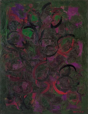 MORLOTTI ENNIO Lecco 21/09/1910 - Milano 15/12/1992Paesaggio (vegetazione),...