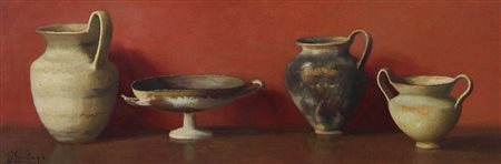 GONZAGA GIOVANFRANCESCO Milano 12/06/1921 - Milano 02/10/2007I vasi etruschi,...