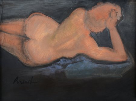 PERMEKE CONSTANT Anversa 31/07/1886 - Ostenda 04/01/1952Nudo rosa,...