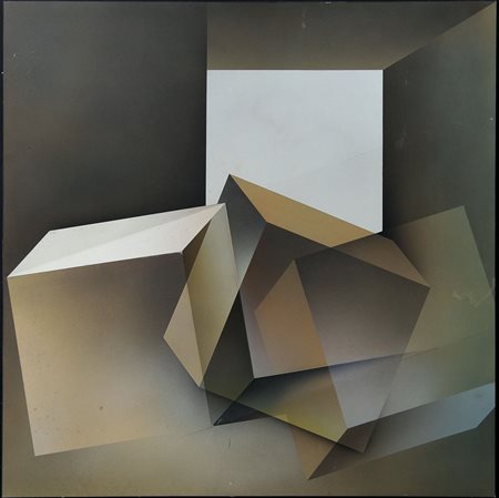 ZANOLETTI GUIDO Genova 1933Senza titolo, 1993nitroacrilico su tavola a...