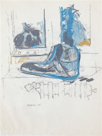 FORGIOLI ATTILIO Salo' (Bs) 17/03/1933Camaldoli, 1985pastelli su carta cm....