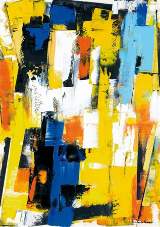 IACOBUCCI NICOLA Benevento 21/06/1957Composizione, 2002olio su tela cm....