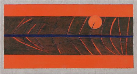 DELLA TORRE ENRICO Pizzighettone (Cr) 26/06/1931Ittica, 1977tecnica mista su...