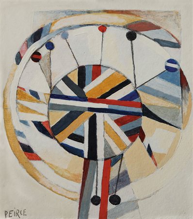 PEIRCE GUGLIELMO 1909 - 1958Senza titolotecnica mista su masonite cm....