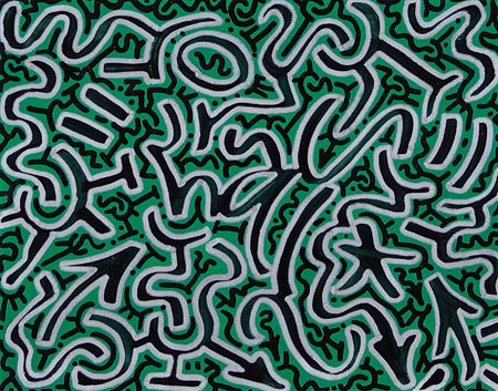 LITTLE ANGEL (LA2) ANGEL ORTIZ New York 1967Spectacular, 2007spray e marker...