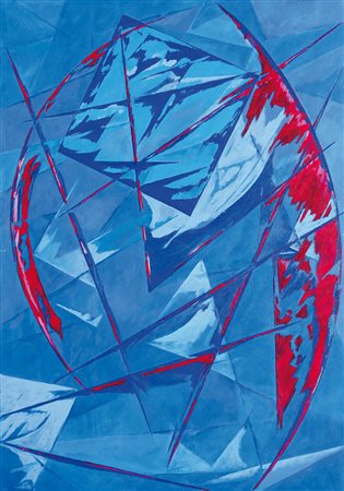 PALUMBO EDUARDO Napoli 13/06/1932L'arco di fuoco, 2004acrilico su tela cm....