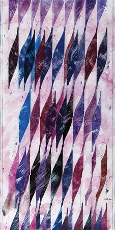 SIRELLO ENRICO Livorno 1930 - Livorno 26/02/2012Verticale con violatempera su...