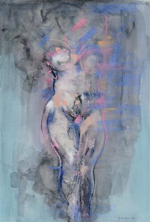 AJMONE GIUSEPPE Carpignano Sesia 17/02/1923 - Romagnano Sesia 07/04/2005Nudo,...