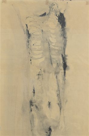 TAVERNARI VITTORIO Milano 1919 - Varese 1987Cristo crocifisso, 1962china...