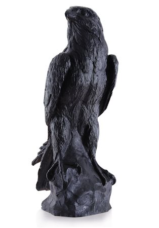 HORL OTTMAR Nauheim (Germania) 1950Falco nero, 2010scultura in plastica nera...