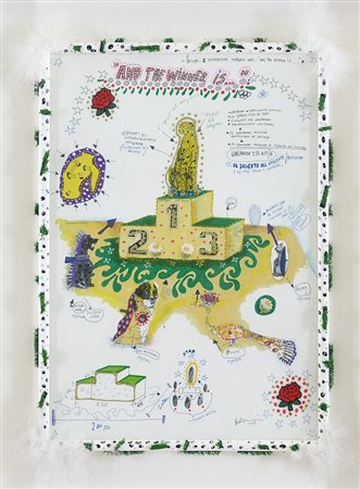 BIANCONI ANDREA 1974And the winner is..., 2005tecnica mista su carta con...