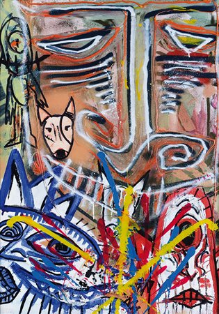 LED (ALESSANDRO APPOLONIO) Milano 26/01/1977Guanti, 2008tecnica mista e...